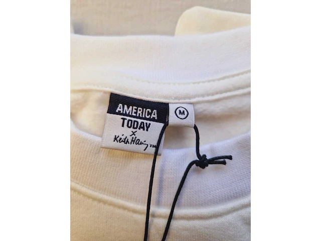 Keith haring trui - off white - afbeelding 4 van  6