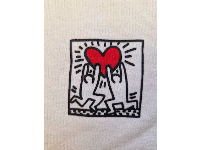 Keith haring trui - off white - afbeelding 6 van  6