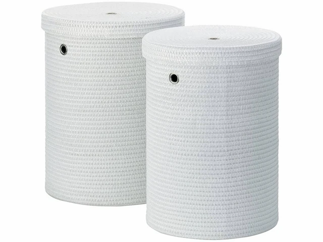 Kela rimossa badkamer wasmand, kunststof 42 x 42 x 52 cm wit - afbeelding 1 van  1