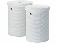 Kela rimossa badkamer wasmand, kunststof 42 x 42 x 52 cm wit - afbeelding 1 van  1