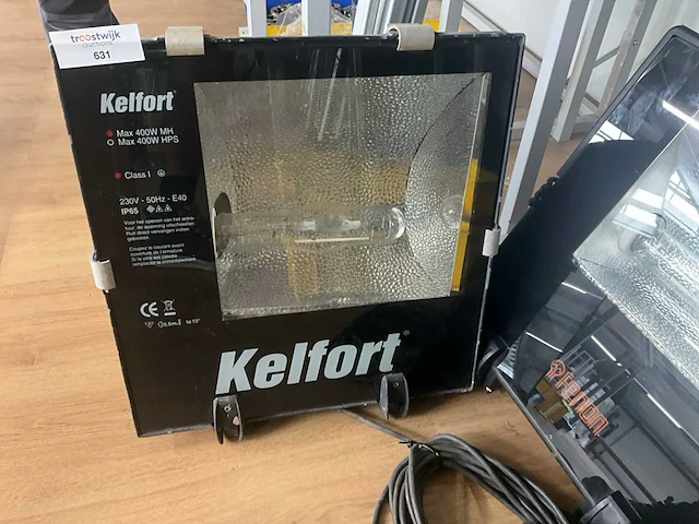 Kelfort / fenon bouwlamp (2x) - afbeelding 2 van  4