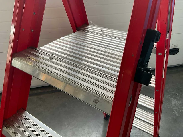 Kelfort magnus dubbele aluminium trap - 2x6 - 168cm - afbeelding 3 van  9