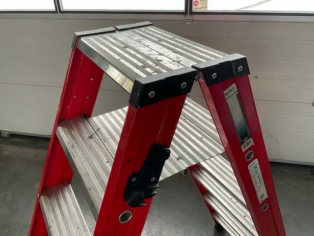 Kelfort magnus dubbele aluminium trap - 2x6 - 168cm - afbeelding 4 van  9