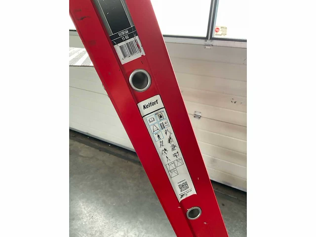Kelfort magnus dubbele aluminium trap - 2x6 - 168cm - afbeelding 5 van  9