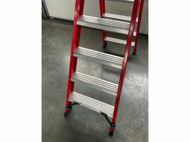 Kelfort magnus dubbele aluminium trap - 2x6 - 168cm - afbeelding 7 van  9