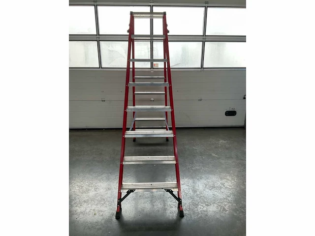 Kelfort magnus dubbele aluminium trap - 2x8 - 223cm - afbeelding 4 van  8