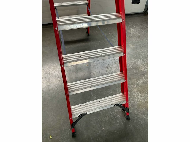 Kelfort magnus dubbele aluminium trap - 2x8 - 223cm - afbeelding 5 van  8