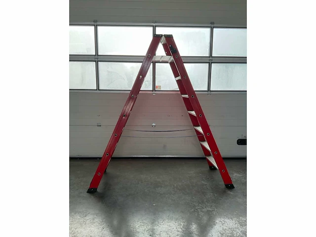 Kelfort magnus dubbele aluminium trap - 2x8 - 223cm - afbeelding 7 van  8