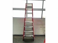 Kelfort magnus dubbele aluminium trap - 2x8 - 223cm - afbeelding 8 van  8