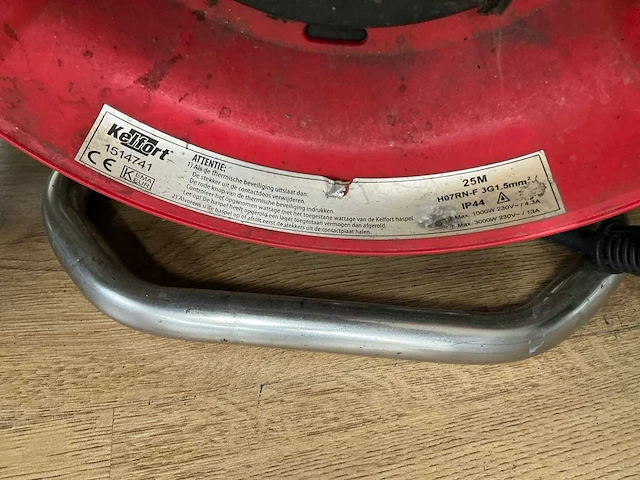 Kelfort verlengkabelhaspel - afbeelding 5 van  5