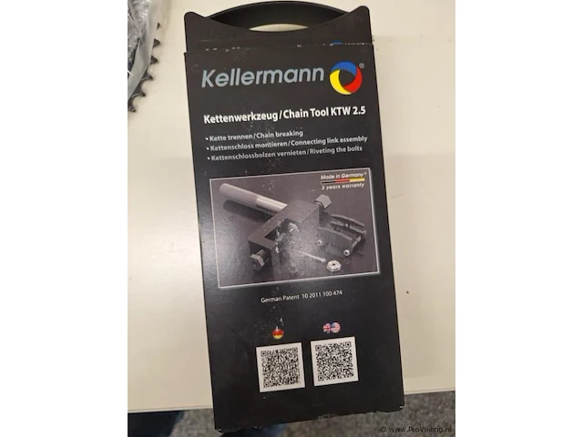 Kellermann ktw 2.5 kettinggereedschap - afbeelding 1 van  2