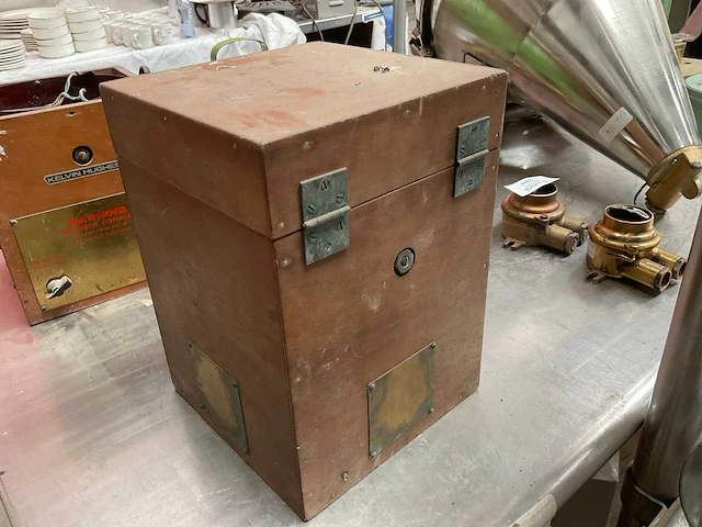 Kelvin hughes vintage marine off course alarm compass unit - afbeelding 3 van  6