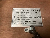 Kelvin hughes vintage marine off course alarm compass unit - afbeelding 6 van  6