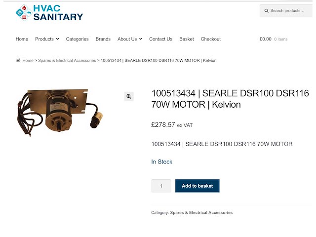 Kelvion dsr 100/116 spr 210-612 motor - afbeelding 7 van  7