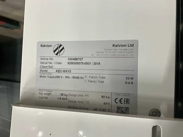 Kelvion kec mx 15-6 verdamper - afbeelding 5 van  8