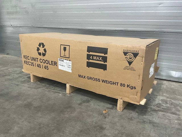 Kelvion kec mx 35-6 verdamper/plafondkoeler co2-80bar - afbeelding 8 van  10