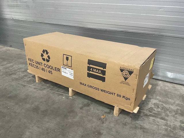 Kelvion kec mx 35-6 verdamper/plafondkoeler co2-80bar - afbeelding 10 van  10