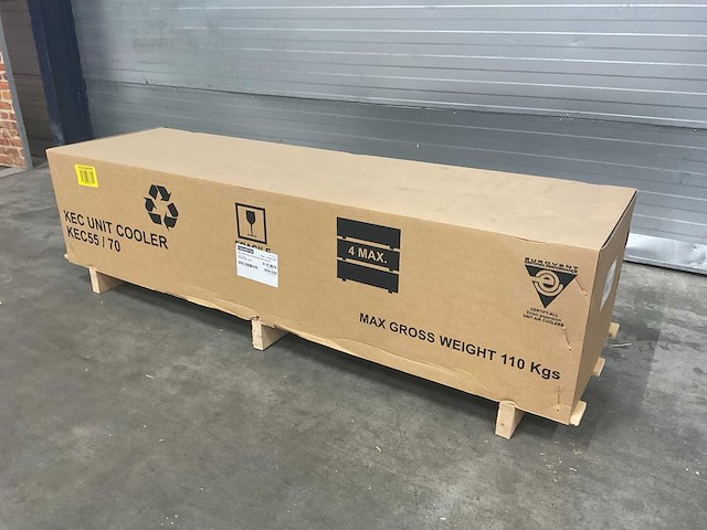 Kelvion kec mx 55-6 verdamper/plafondkoeler co2-80bar - afbeelding 10 van  12