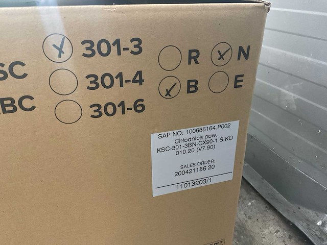 Kelvion ksc-301-3bn plafondkoeler co2-90bar - afbeelding 3 van  12