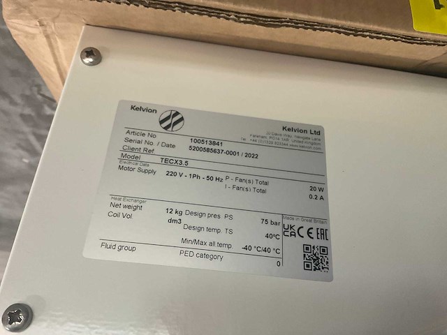 Kelvion tecx 3.5 co2 verdamper - afbeelding 5 van  10