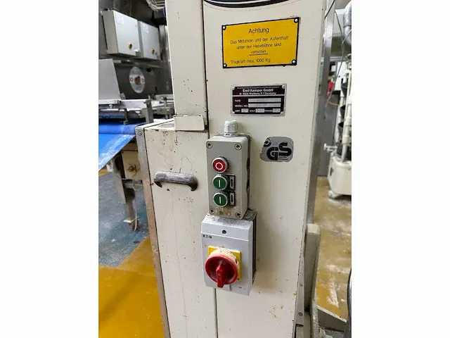 Kemper - hk 200 - spiraalkneder kuiplift - afbeelding 3 van  8