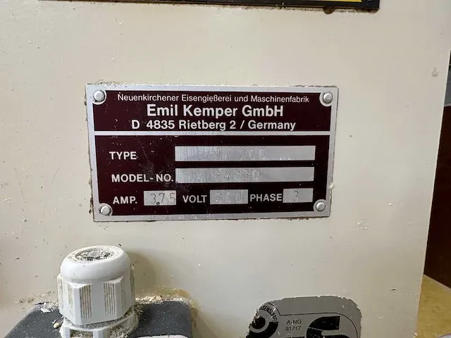 Kemper - hk 200 - spiraalkneder kuiplift - afbeelding 4 van  8