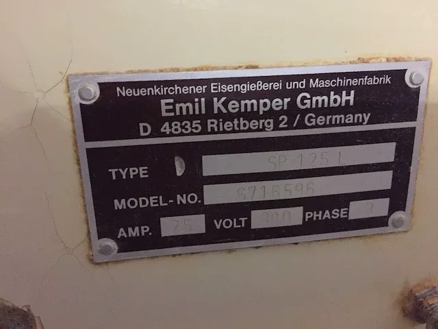 Kemper - sp 125 l - spiraalkneder - afbeelding 6 van  7