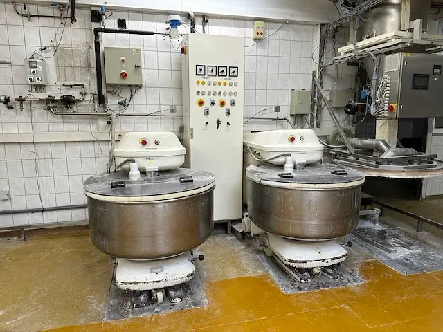 Kemper - spa 150 - dubbele uitrijdbare spiraalkneder set - afbeelding 1 van  10