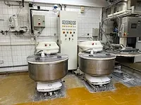 Kemper - spa 150 - dubbele uitrijdbare spiraalkneder set