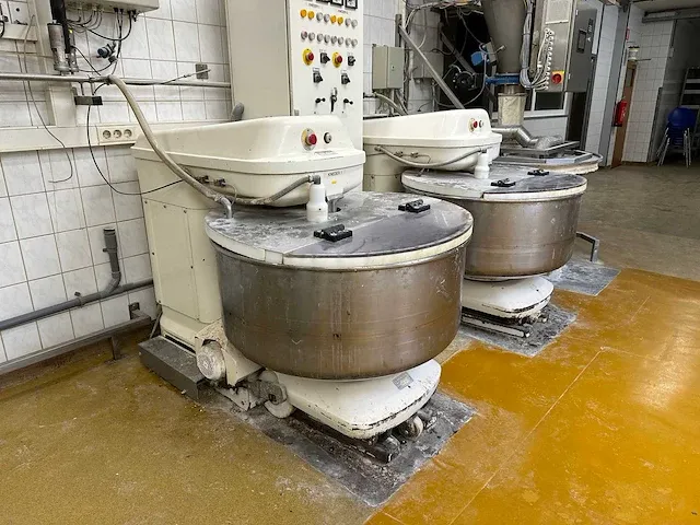 Kemper - spa 150 - dubbele uitrijdbare spiraalkneder set - afbeelding 3 van  10
