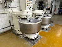 Kemper - spa 150 - dubbele uitrijdbare spiraalkneder set - afbeelding 3 van  10