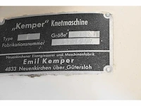 Kemper f75 s spiraalkneder - afbeelding 6 van  6