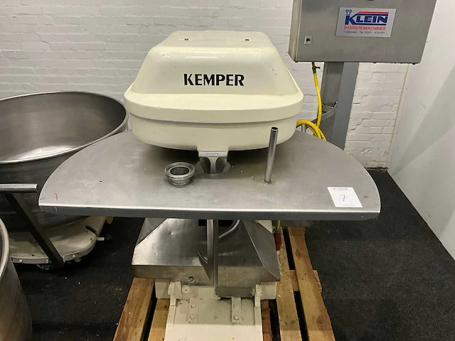 Kemper uitrijdbare spiraalkneder / mixer - afbeelding 6 van  12