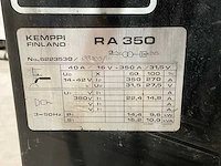 Kemppi - fu20/ ra350 - lasapparaat - afbeelding 6 van  14