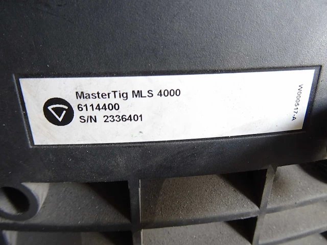 Kemppi - mastertig mls 4000 - tig-lasmachine - afbeelding 4 van  4