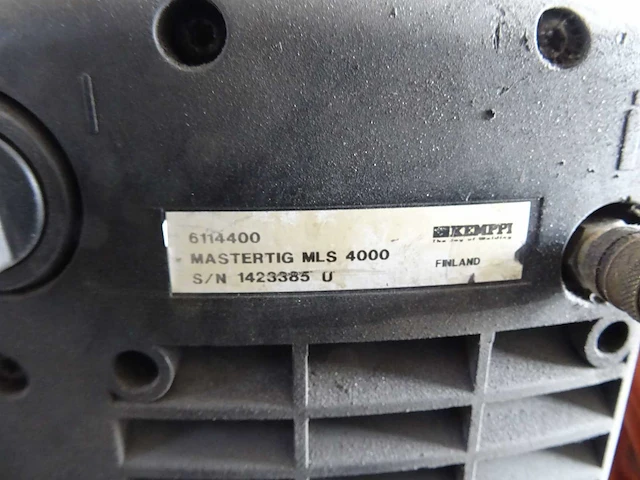 Kemppi - mastertig mls 4000 - tig-lasmachine - afbeelding 4 van  4