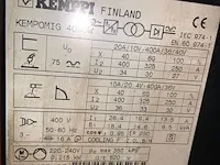 Kemppi kempomig 4000w lasapparaat - afbeelding 8 van  8