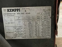 Kemppi kempotig ac/dc 250 lasapparaat - afbeelding 5 van  13