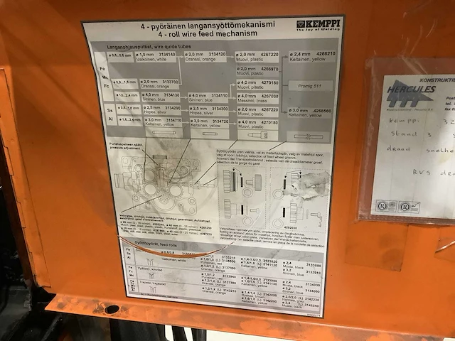 Kemppi kempoweld 3200w lasapparaat - afbeelding 9 van  9