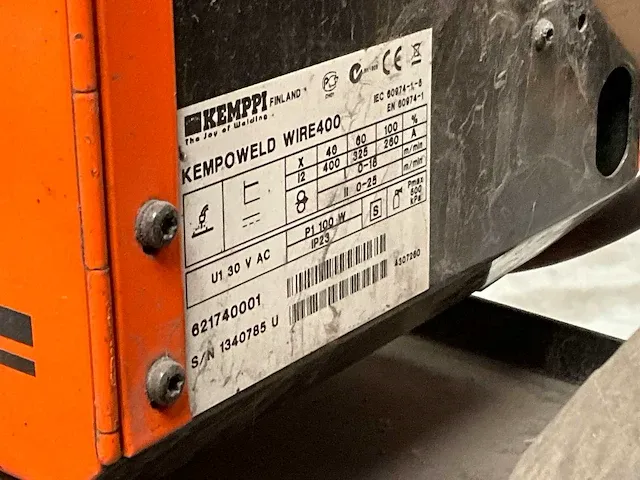 Kemppi kempoweld4200 lasapparaat - afbeelding 8 van  9