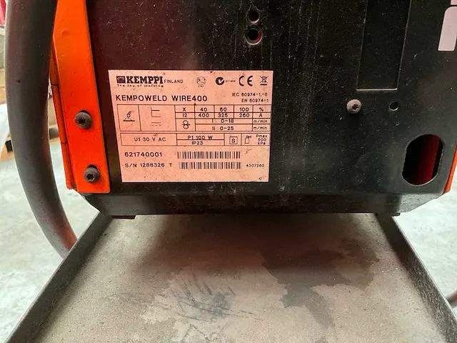 Kemppi kempoweld4200 lasapparaat - afbeelding 7 van  9