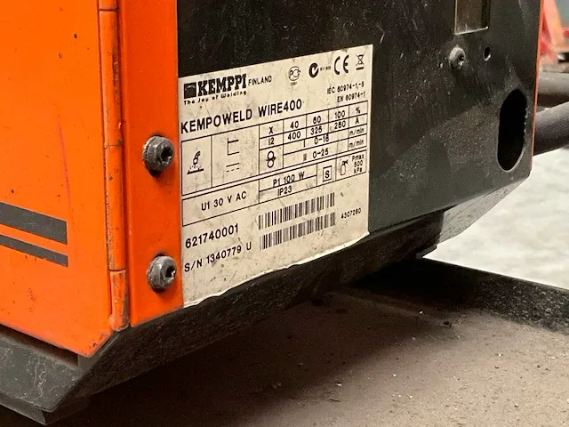 Kemppi kempoweld4200 lasapparaat - afbeelding 9 van  9