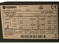 Kemppi master s400 inverter lasapparaat - afbeelding 8 van  8