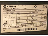 Kemppi master s400 inverter lasapparaat - afbeelding 7 van  7