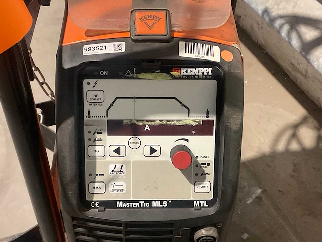 Kemppi mastertig mls 3500 / mastercool 10 lasapparaat - afbeelding 7 van  12