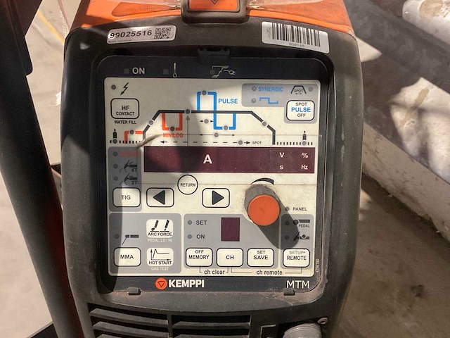 Kemppi mastertig mls 4000 / mastercool 10 lasapparaat - afbeelding 9 van  12