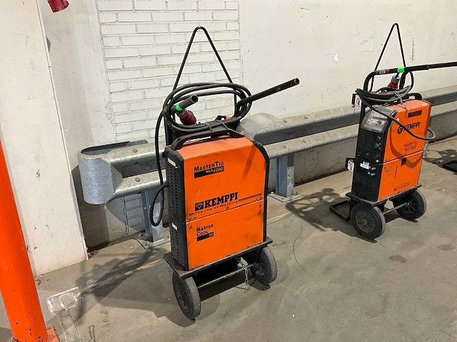 Kemppi mastertig mls 4000 / mastercool 10 lasapparaat - afbeelding 3 van  10