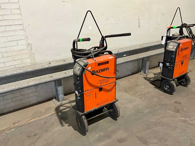 Kemppi mastertig mls 4000 / mastercool 10 lasapparaat - afbeelding 2 van  9