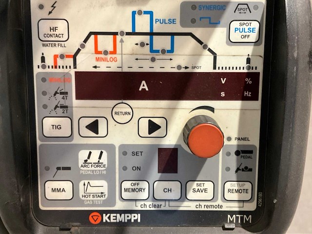 Kemppi mastertig mls 4000 / mastercool 10 lasapparaat - afbeelding 5 van  9