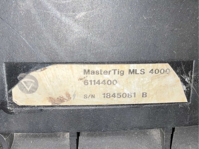 Kemppi mastertig mls 4000 / mastercool 10 lasapparaat - afbeelding 2 van  10